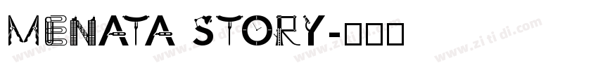 Menata Story字体转换